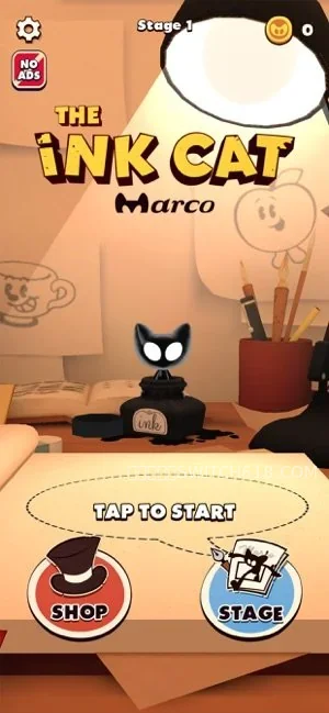 墨水喵 (Ink Cat)-v2.0.2-安卓內置選單 1 墨水喵 (Ink Cat)-v2.0.2-MOD選單遊戲截圖