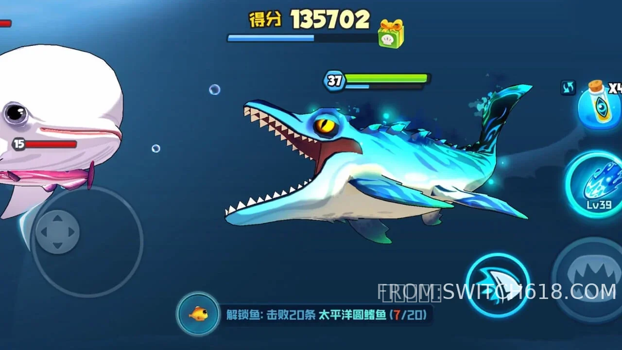 魚吃魚-v2.1-安卓內置選單 5 魚吃魚-v2.1-MOD選單遊戲截圖