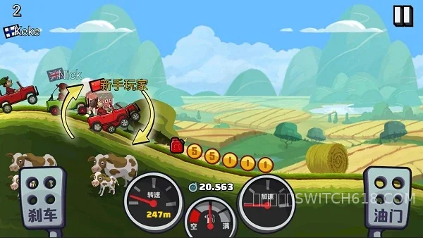登山赛车2-v1.64.0.2-安卓内置菜单 1 登山赛车2-v1.64.0.2-MOD菜单游戏截图